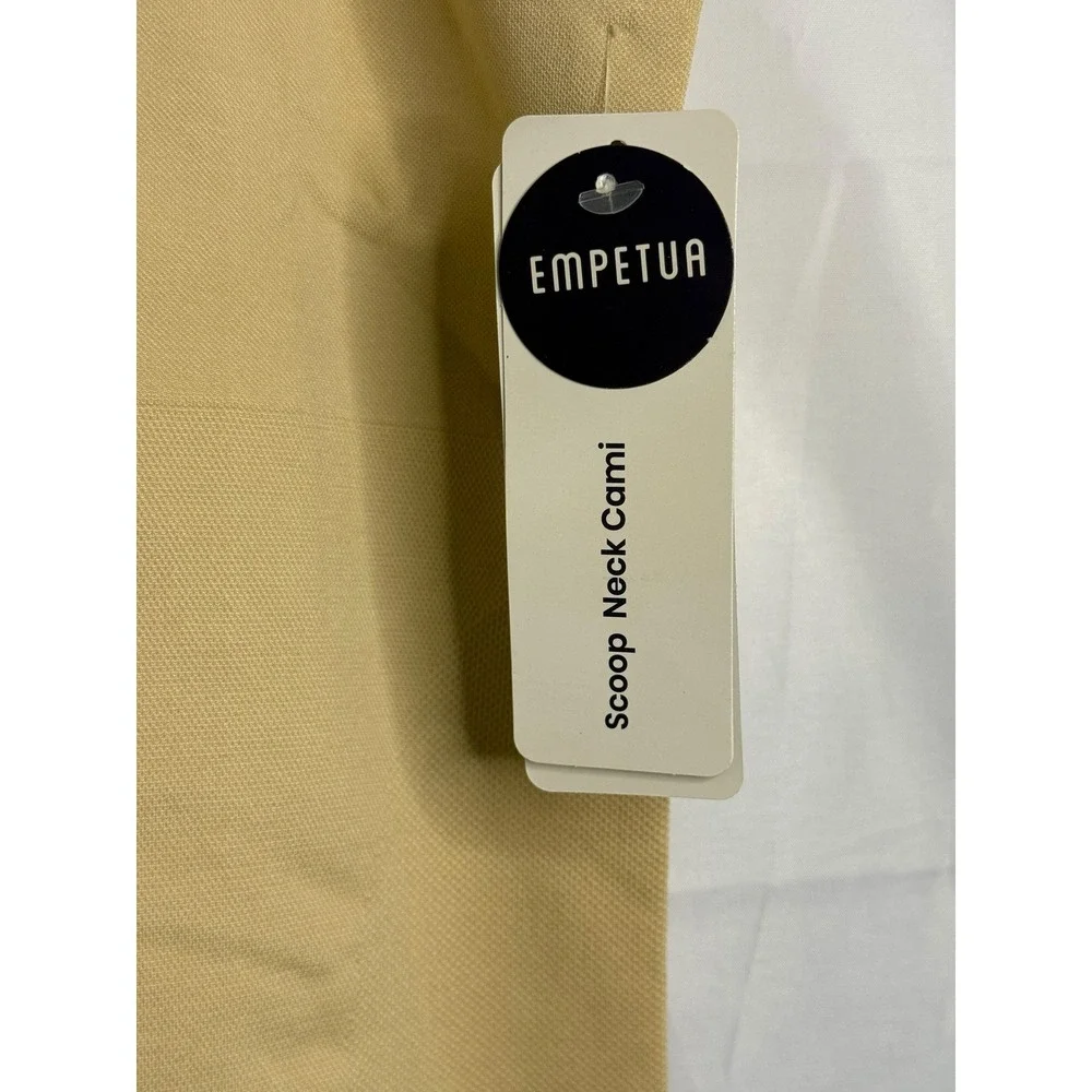 Empetua by Shapermint Everyday Essentials Scoop Neck Cami Oatmeal 2XL NWT - Picture 8 of 10